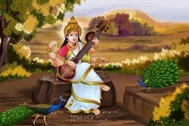 Saraswati Avahan and during Navratri 2026
