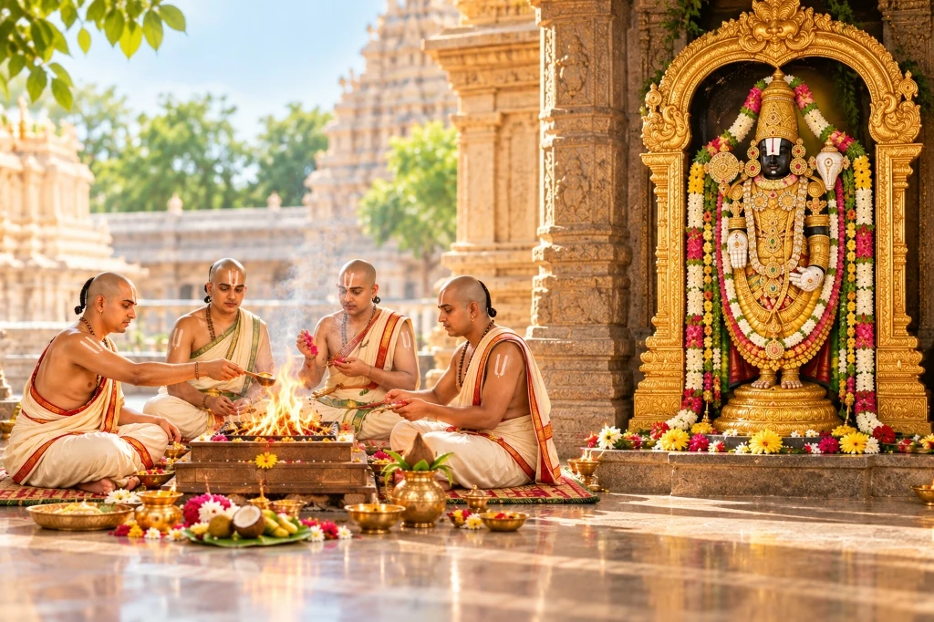 7 Weeks Venkateshwara Vratam in sacred Tirupati